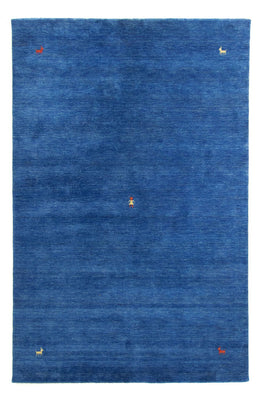Tapis Gabbeh - Indus - 300 x 250 cm - bleu