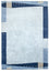 Tapis Népalais - 300 x 200 cm - bleu clair