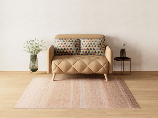 Tapis en jute - 200 x 140 cm - naturel