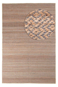 Tapis en jute - 200 x 140 cm - naturel