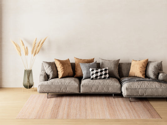 Tapis en jute - 200 x 140 cm - naturel