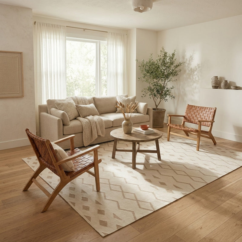 Kilim moderne Tapis Miami - Tapis en laine