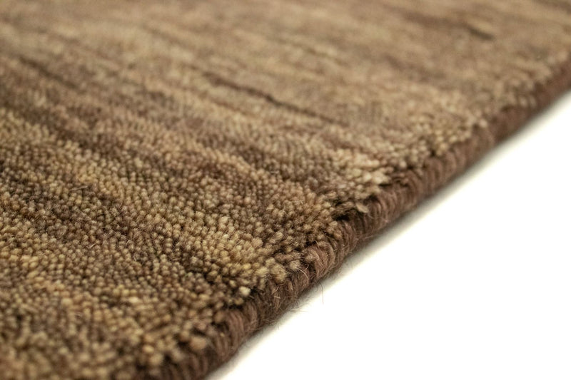 Tapis Gabbeh - Indus ronde  - 250 x 250 cm - marron