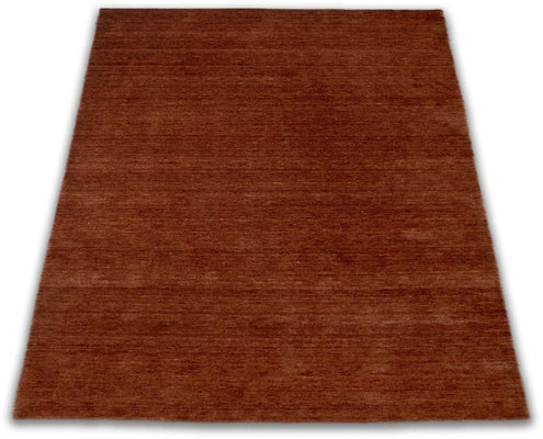 Tapis Gabbeh - Indus carré  - 250 x 250 cm - marron