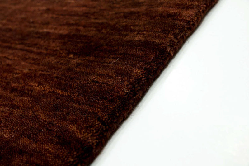 Tapis Gabbeh - Indus ronde  - 250 x 250 cm - marron