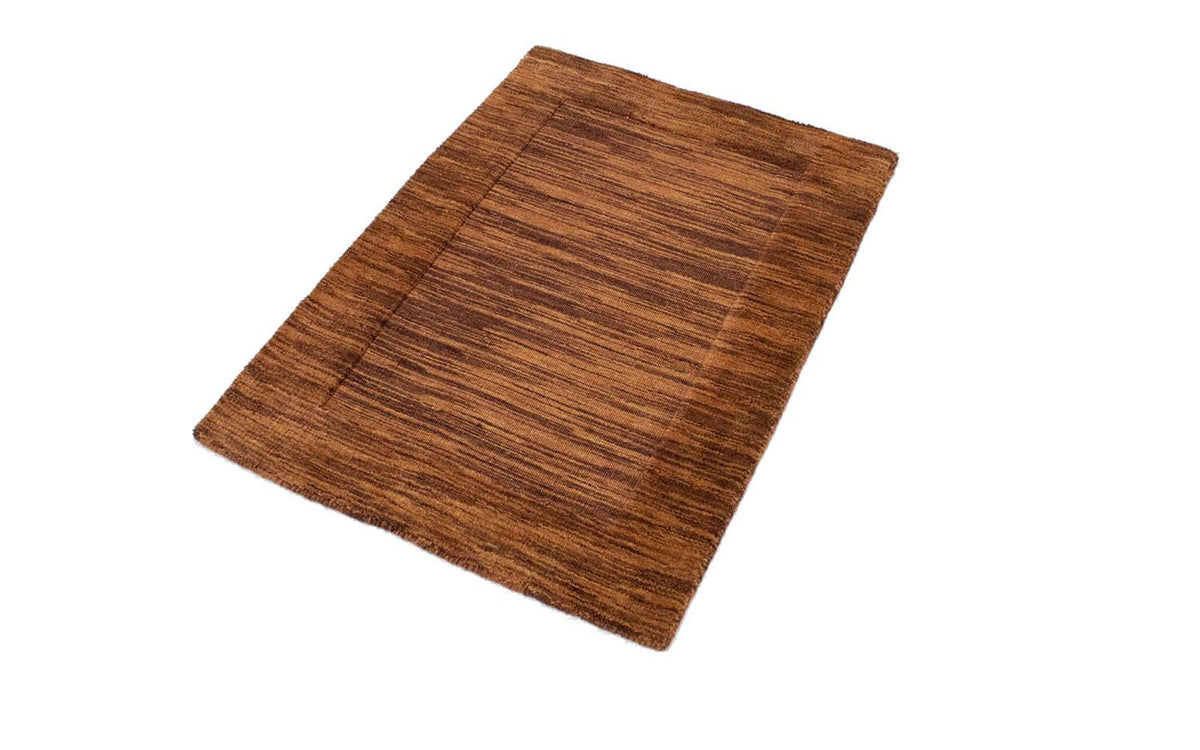 Tapis en laine - 90 x 60 cm - marron