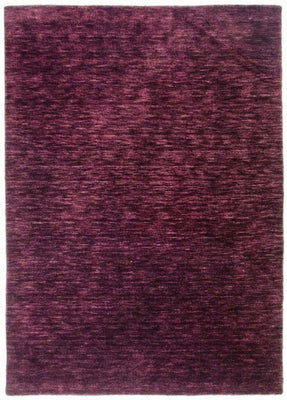 Tapis en laine - 169 x 123 cm - violet