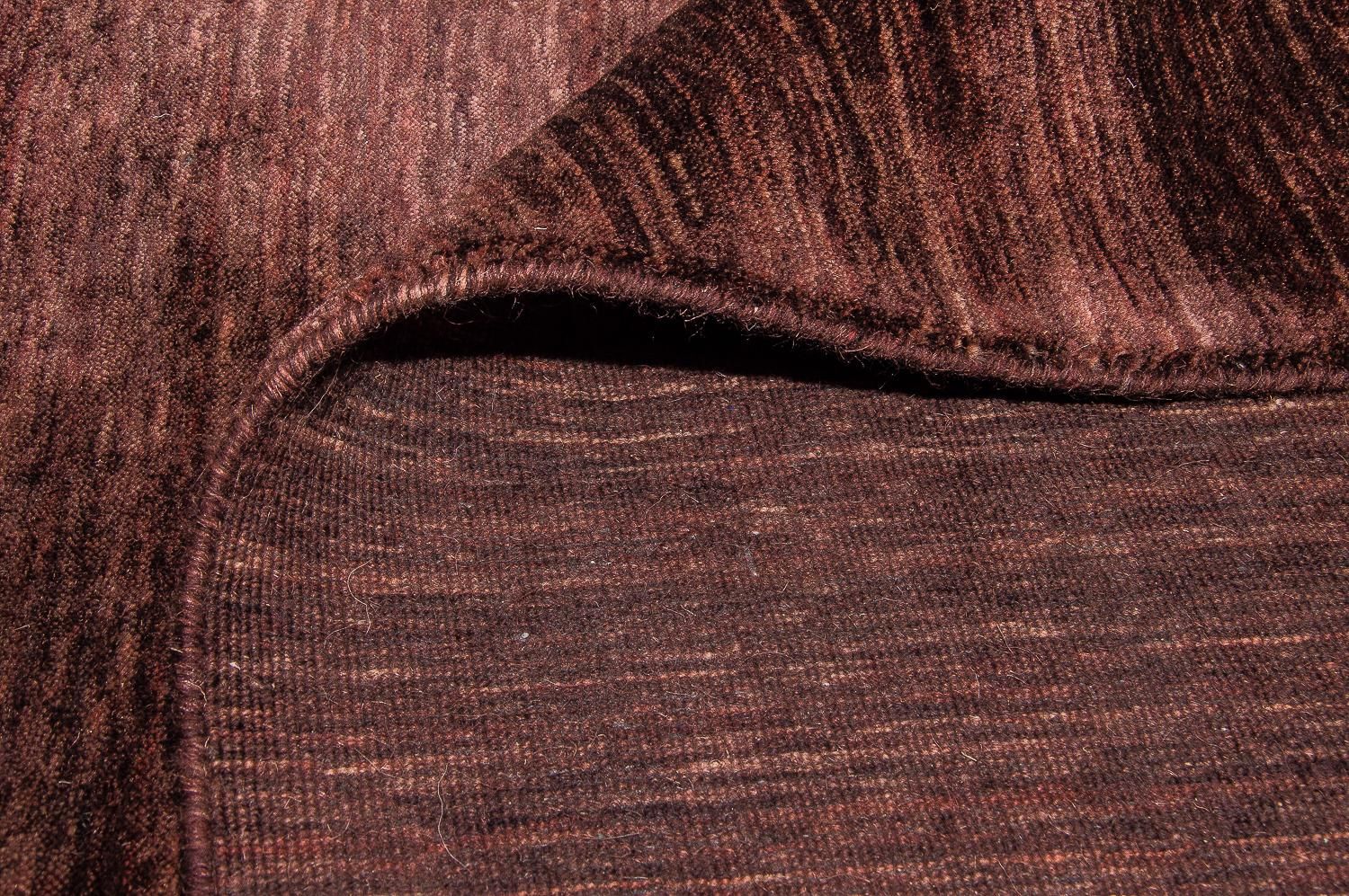 Tapis de couloir Tapis en laine - 300 x 80 cm - chocolat clair