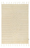 Tapis en laine Bedouin Natural - Tapis en laine - Rectangle / Crème / 120 x 170 cm Rectangle