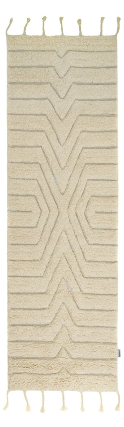 Tapis en laine Bedouin Natural - Tapis en laine