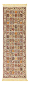 Tapis persan Neiroo - Tapis de couloir / Beige / 100 x 400 cm Tapis de couloir