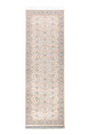 Tapis persan Hasti - Tapis de couloir / Crème / 100 x 200 cm Tapis de couloir