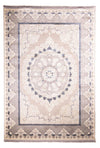 Tapis oriental tissé Sanam - Rectangle / Argent / 150 x 225 cm Rectangle