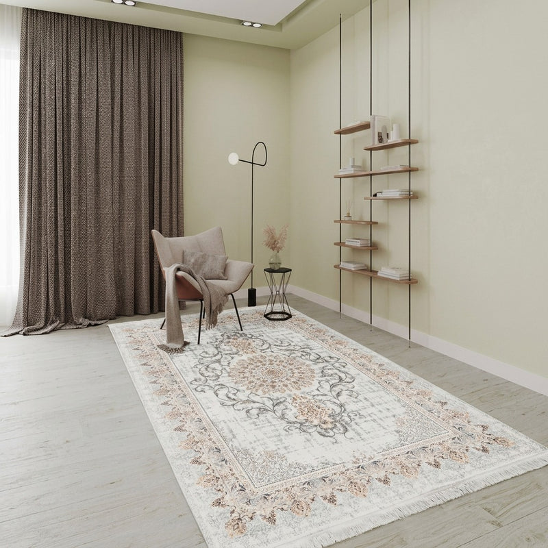 Tapis oriental tissé Saffron Sensations