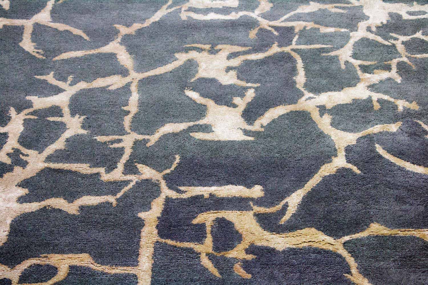 Tapis design - 241 x 154 cm - gris