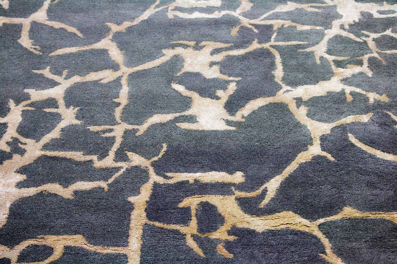 Tapis design - 241 x 154 cm - gris