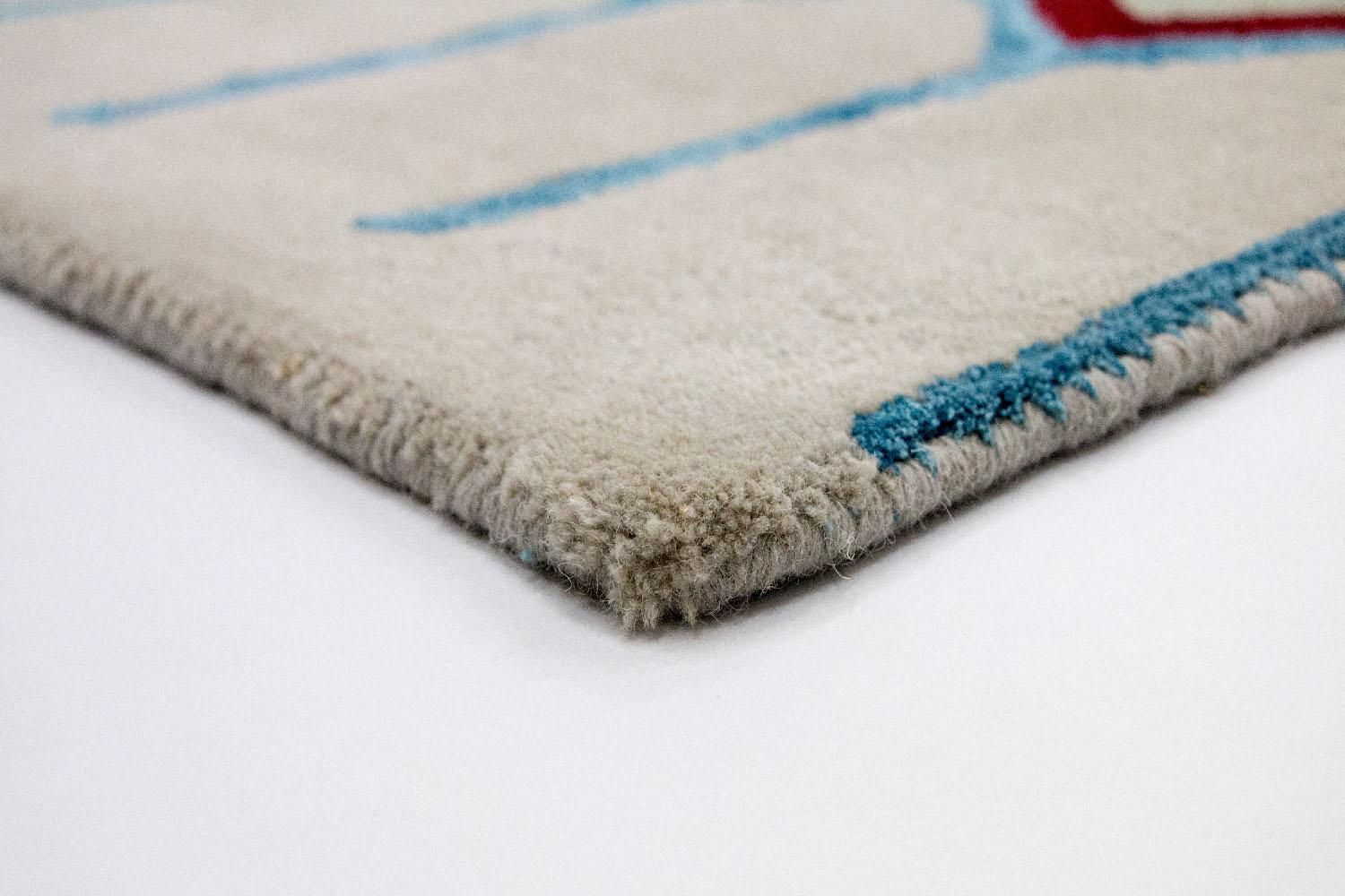 Tapis design - 241 x 156 cm - beige