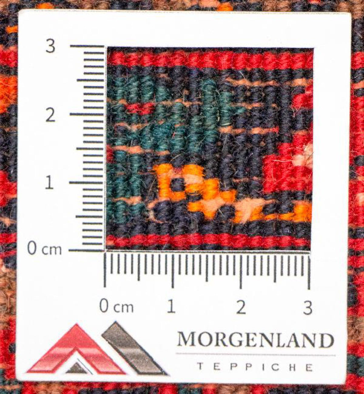 Tapis de couloir Tapis afghan - Boukhara - 257 x 83 cm - rouge