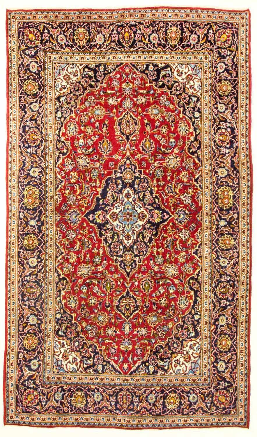 Tapis persan - Keshan - 338 x 199 cm - rouge