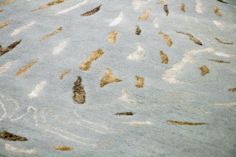 Tapis design - 242 x 153 cm - gris