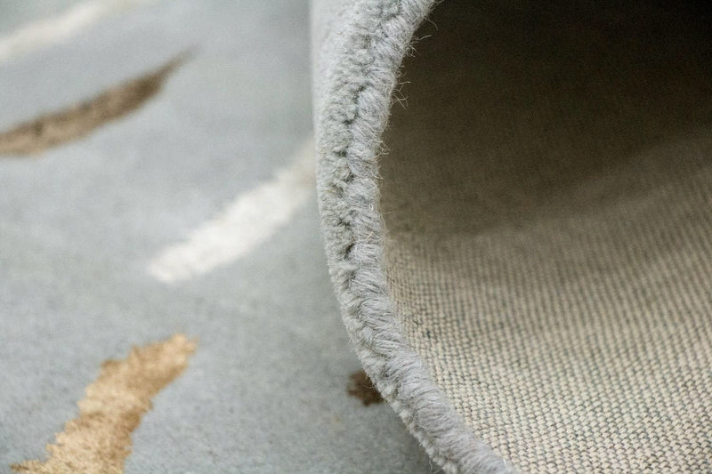 Tapis design - 242 x 153 cm - gris