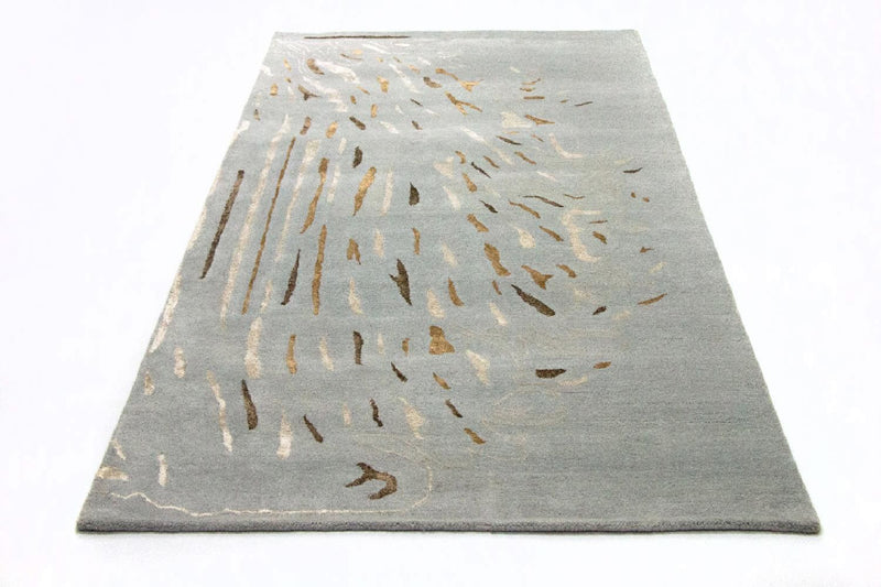Tapis design - 242 x 153 cm - gris