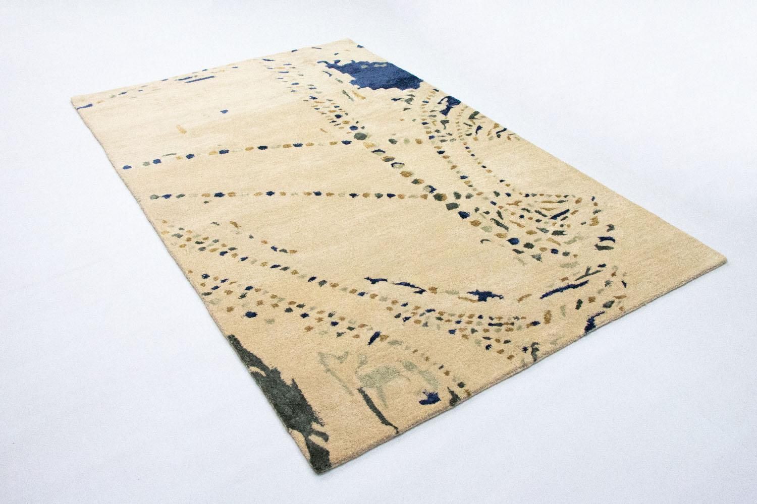 Tapis design - 240 x 152 cm - beige
