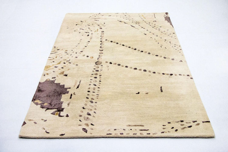 Tapis design - 243 x 153 cm - beige