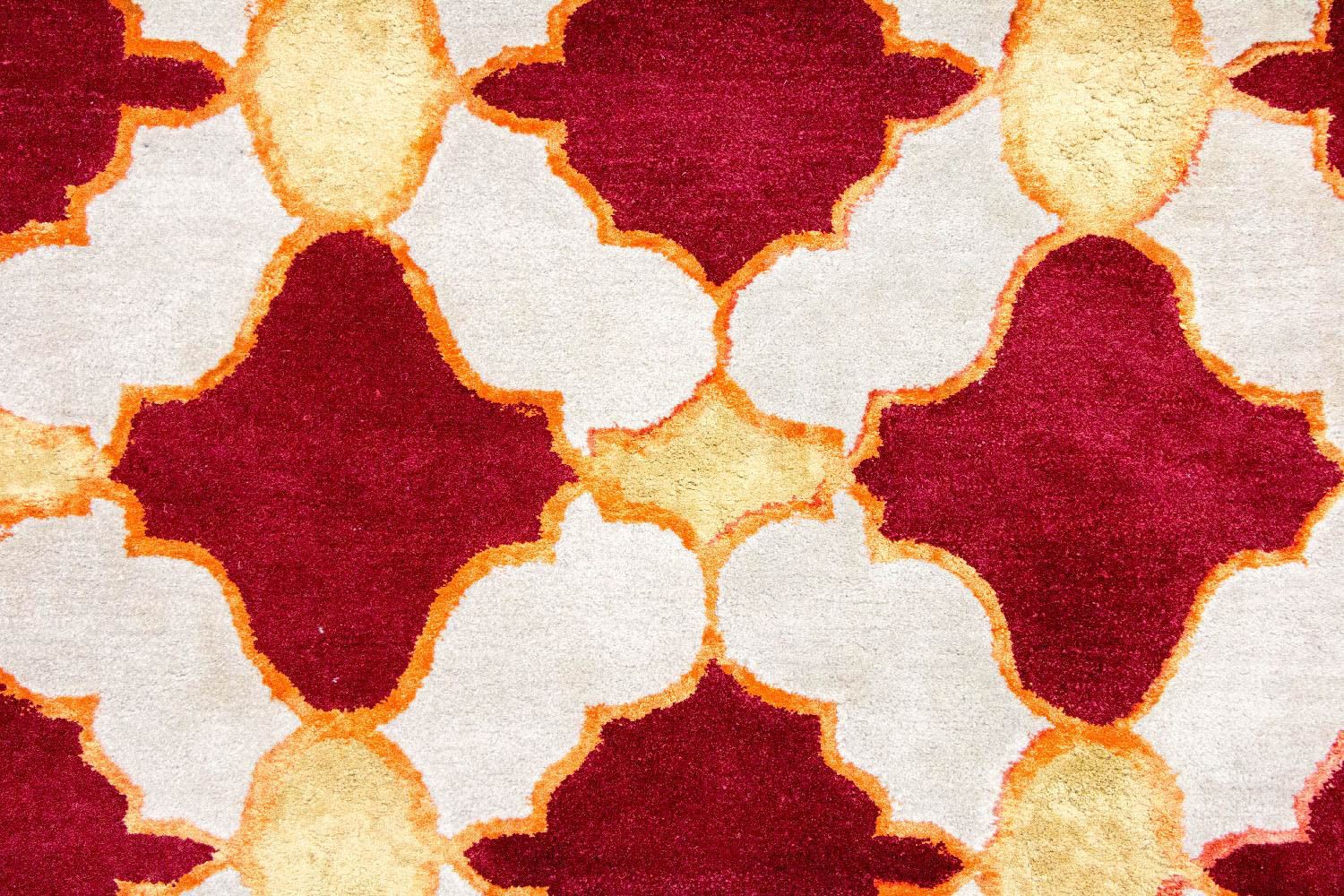 Tapis en laine - 243 x 152 cm - beige