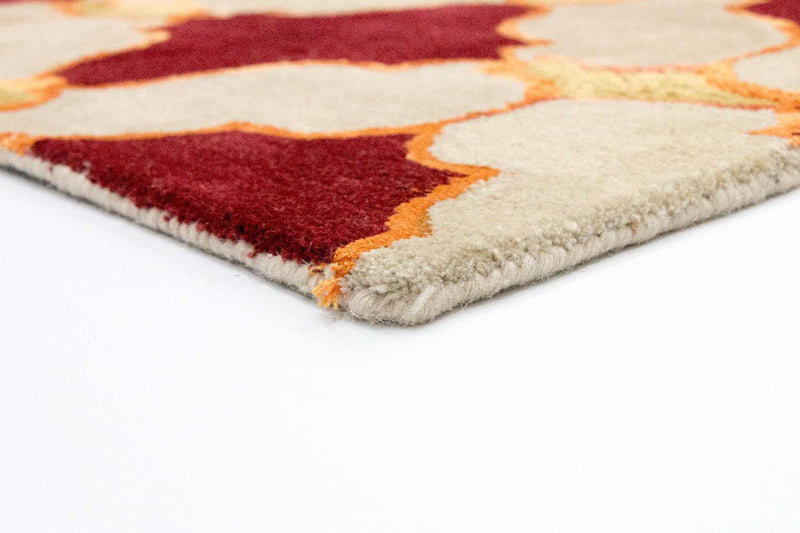 Tapis en laine - 243 x 152 cm - beige