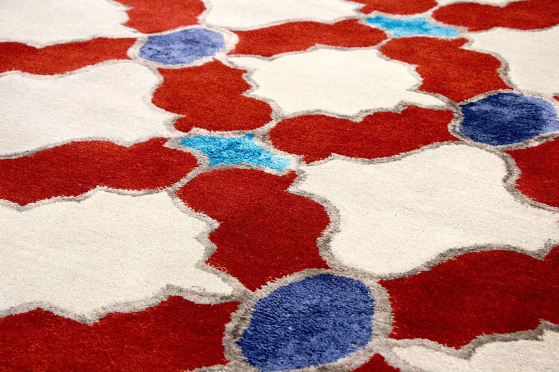 Tapis en laine - 243 x 153 cm - beige