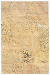 Tapis design 155x242cm - Designerteppich - Rectangle / Beige / 155 x 242 cm Rectangle