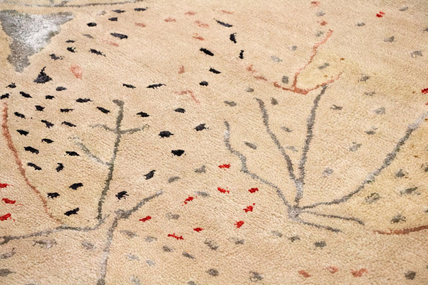 Tapis design - 242 x 155 cm - beige