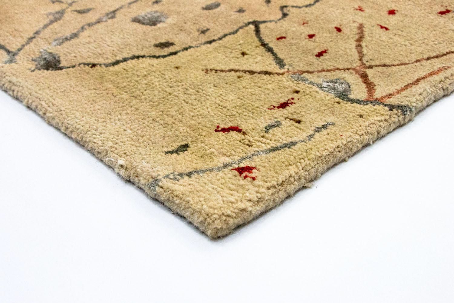 Tapis design - 242 x 155 cm - beige