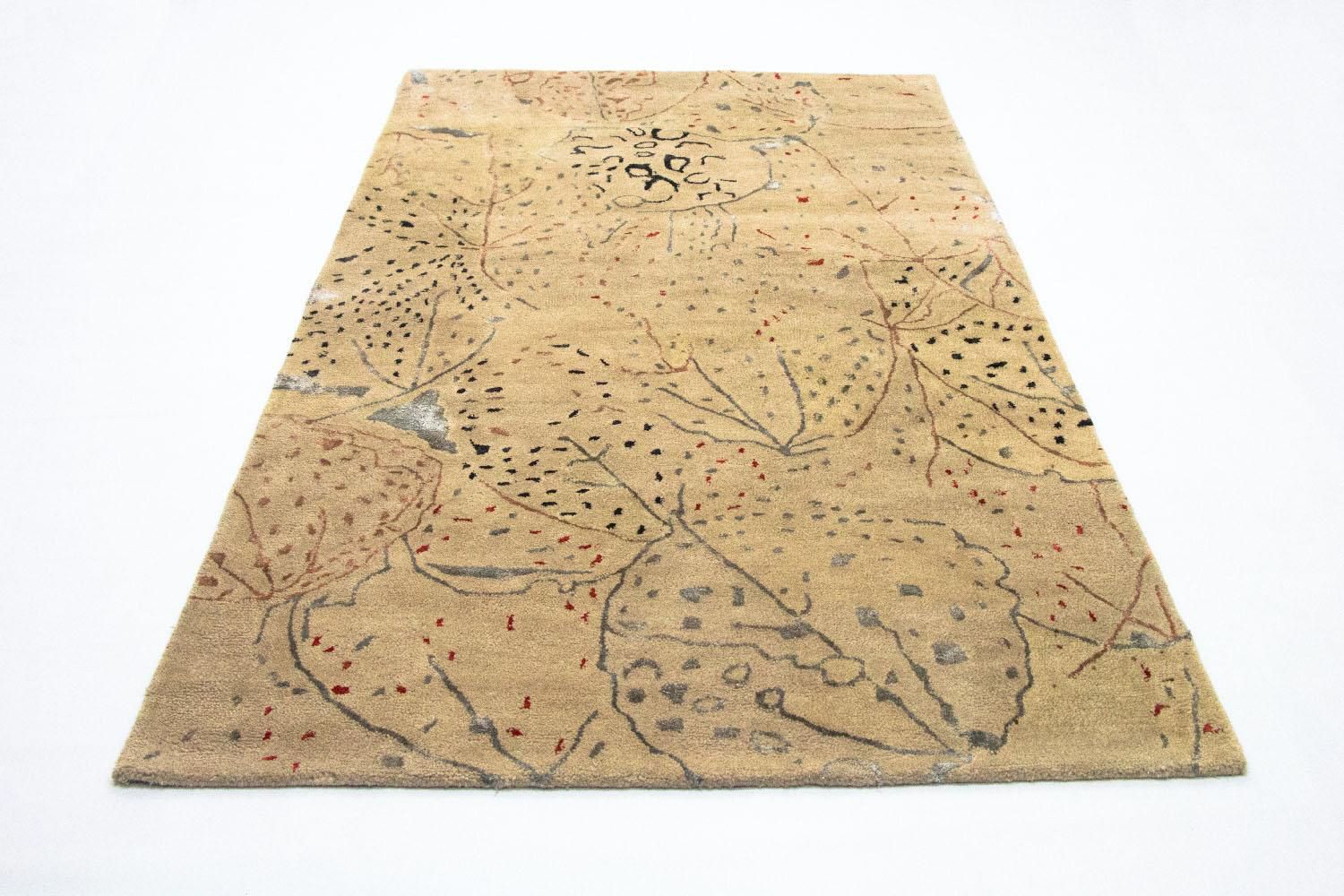Tapis design - 242 x 155 cm - beige