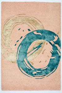 Tapis design - 180 x 122 cm - beige