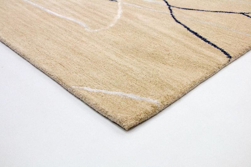 Tapis design - 242 x 153 cm - beige