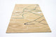 Tapis design - 242 x 153 cm - beige
