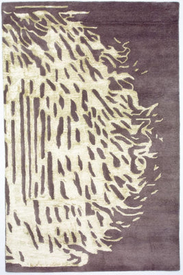 Tapis design - 242 x 153 cm - lilas