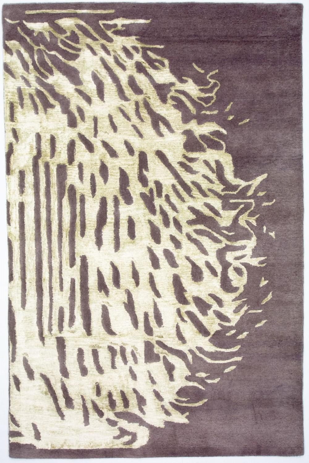 Tapis design - 242 x 153 cm - lilas