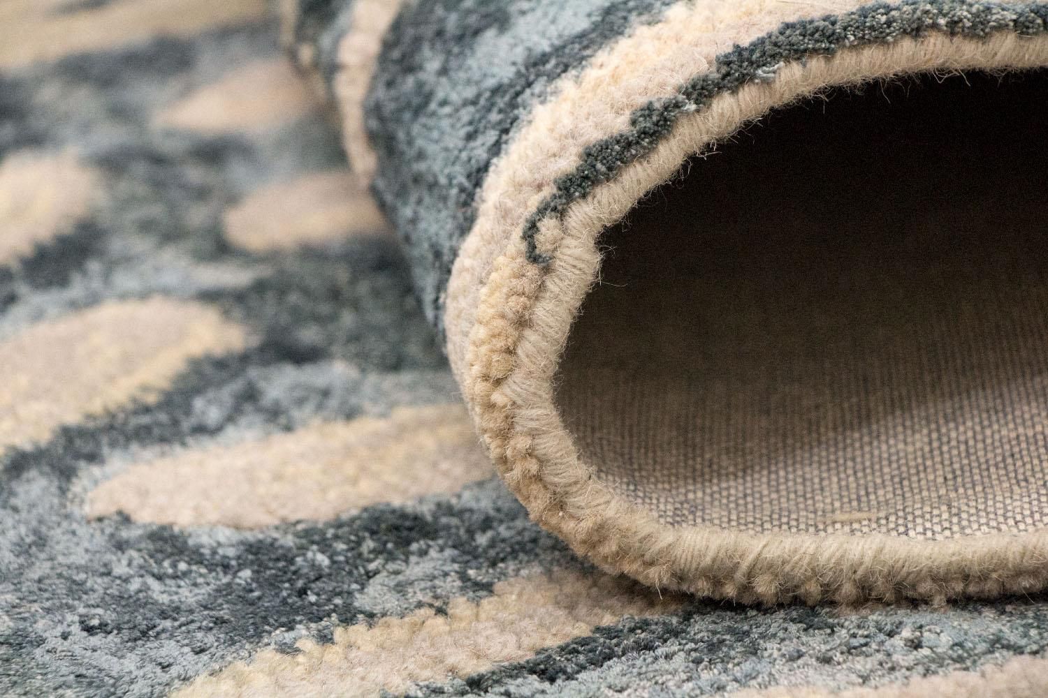 Tapis design - 246 x 154 cm - beige