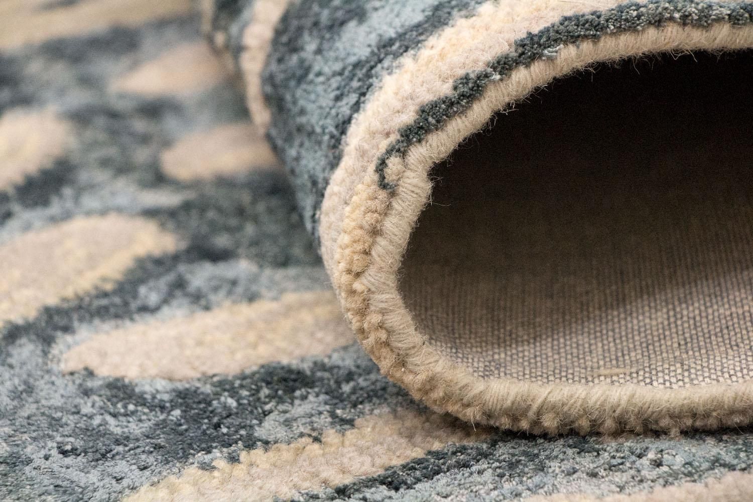 Tapis design - 246 x 154 cm - beige