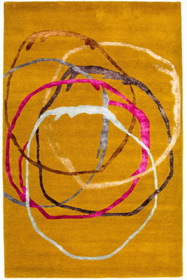 Tapis design - 245 x 155 cm - orange