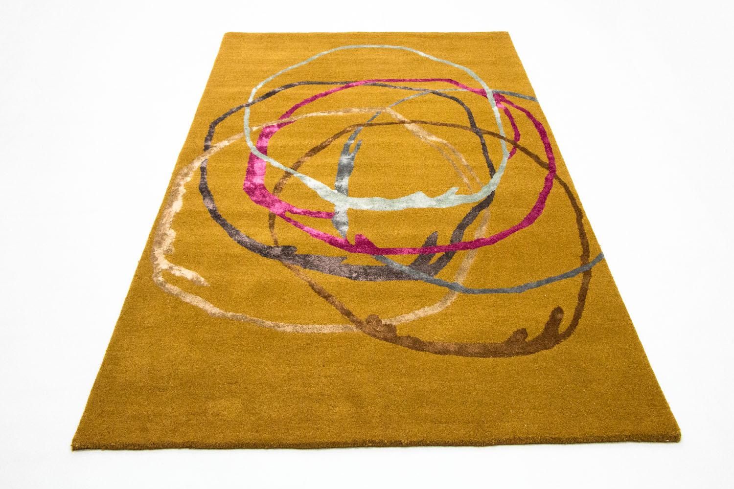 Tapis design - 245 x 155 cm - orange