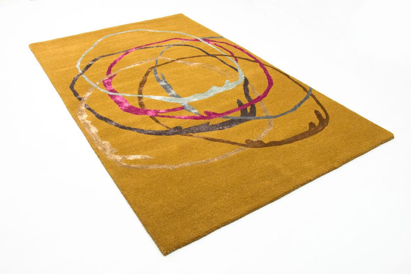Tapis design - 245 x 155 cm - orange