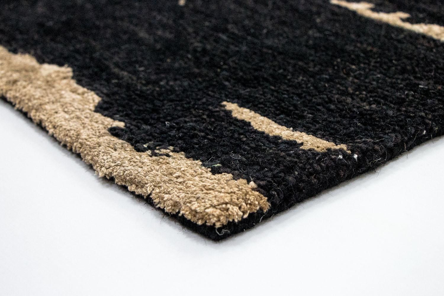 Tapis design - 243 x 155 cm - bleu