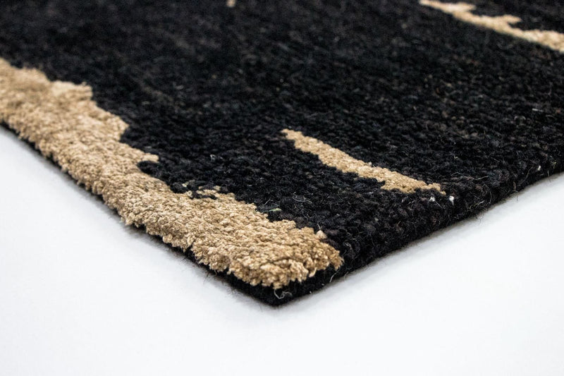 Tapis design - 243 x 155 cm - bleu