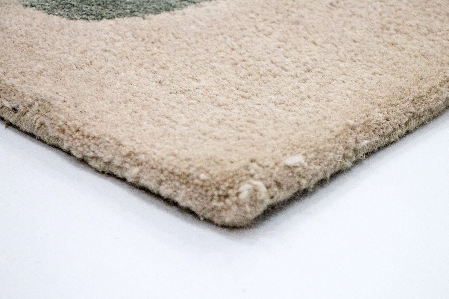 Tapis design - 179 x 121 cm - beige