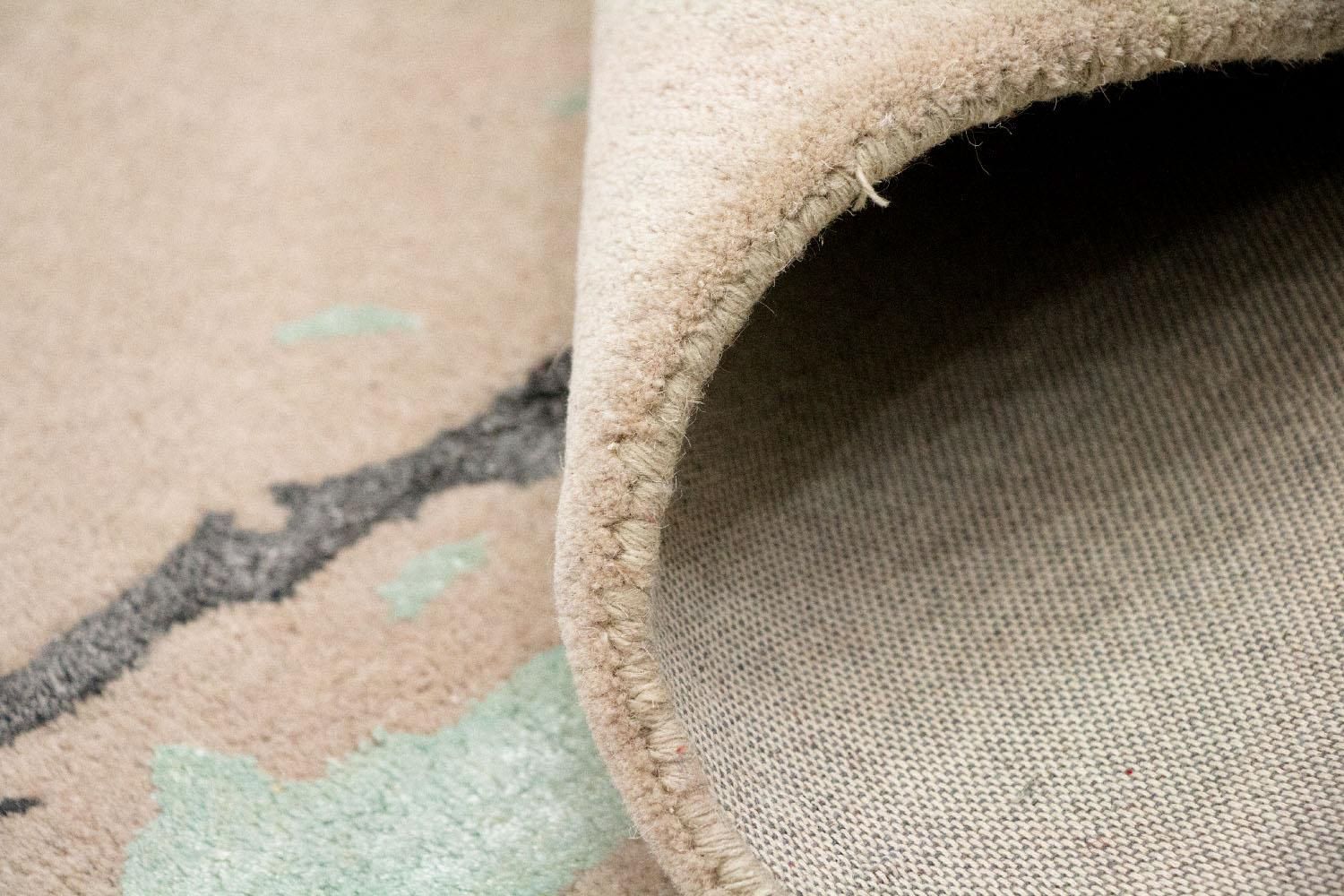 Tapis design - 179 x 121 cm - beige