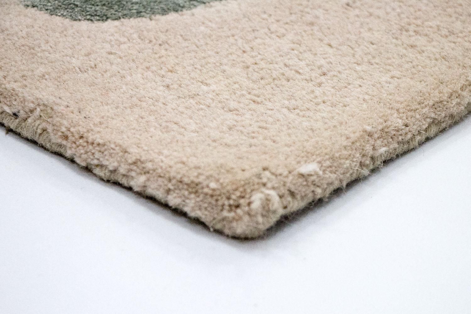 Tapis design - 179 x 121 cm - beige